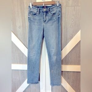 B8.8 NYDJ Sheri Slim Jeans distressed jeans (2)